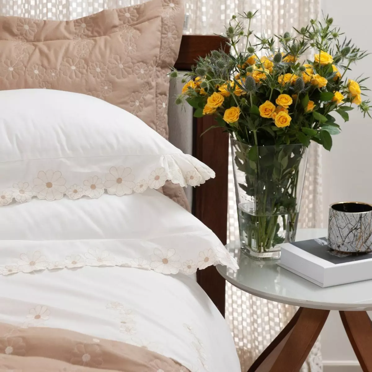 JOGO DE CAMA KING NUANCE 04 PEÇAS - PERCAL 250 FIOS foto adicional 1