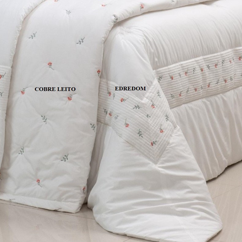 KIT EDREDOM QUEEN ESPLENDORE 3 PEÇAS foto adicional 2