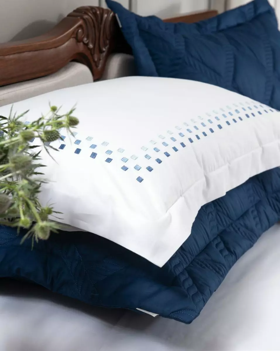 JOGO DE CAMA KING LUMI  4 PEÇAS - BORDADO foto adicional 9