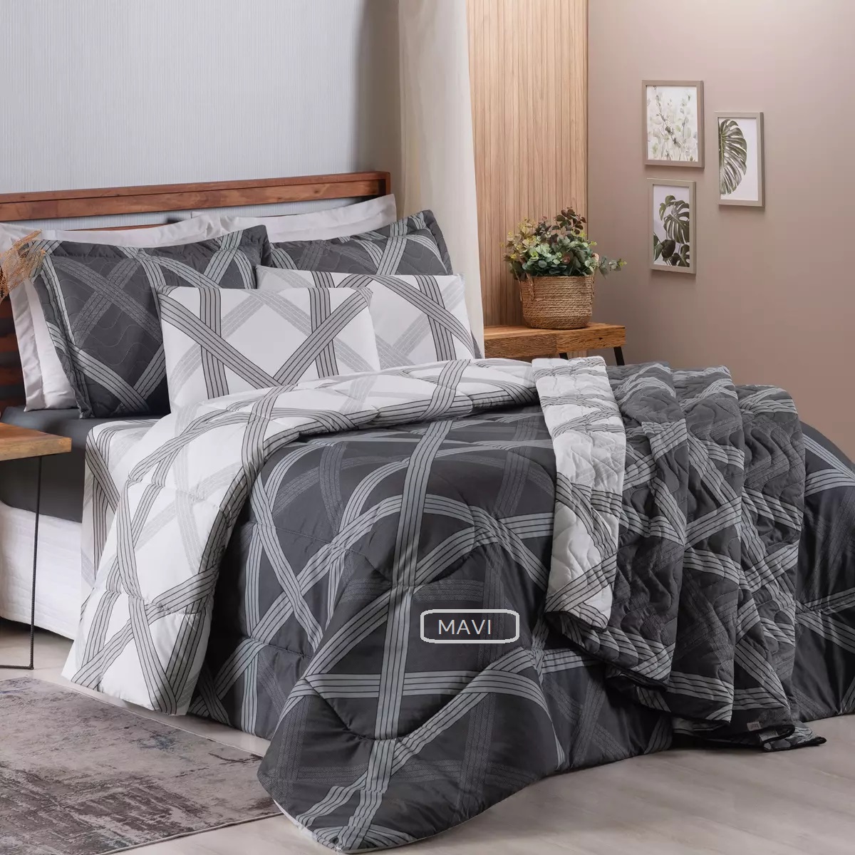 COBRE LEITO QUEEN GOLD 03 PEÇAS -  200 FIOS HIPERCAL - 06 ESTAMPAS  foto adicional 6