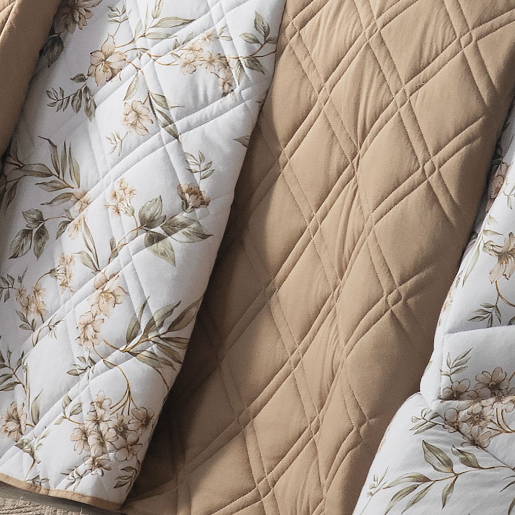 COBRE LEITO QUEEN MALHA TOP LINE CITY  03 PEÇAS - PURO ALGODÃO -  DUPLA FACE foto adicional 3