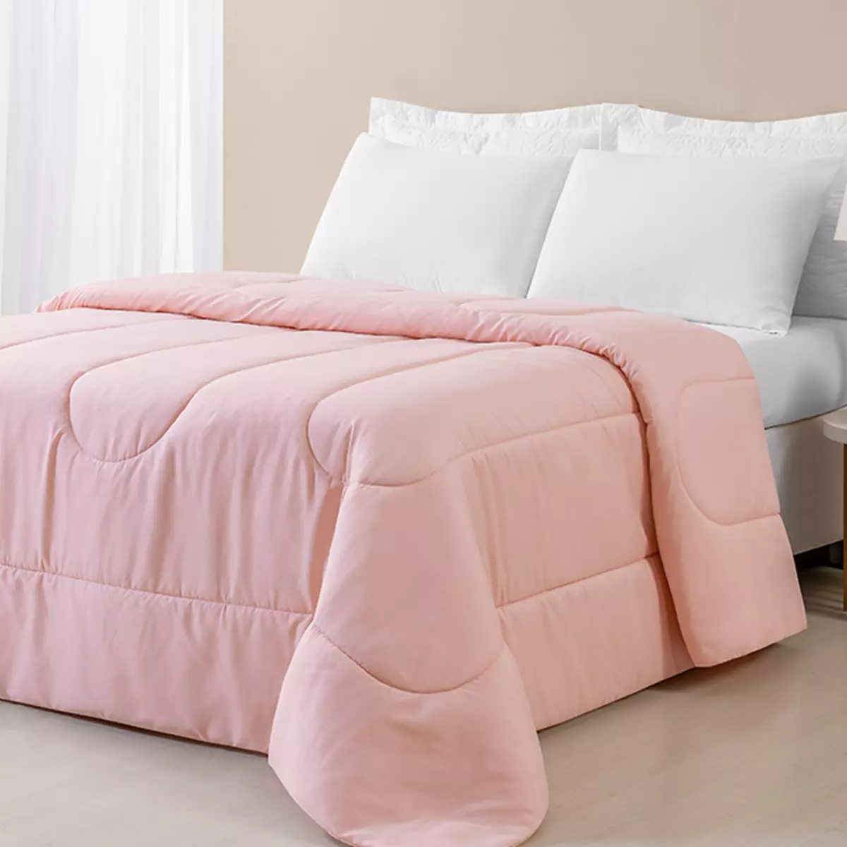 EDREDOM AVULSO CASAL CRIARTE  DUPLA FACE 200 FIOS HIPERCAL  foto adicional 6