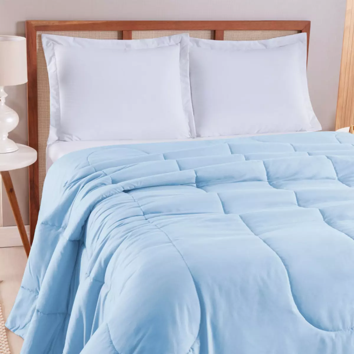 EDREDOM AVULSO KING CRIARTE DUPLA FACE 200 FIOS HIPERCAL  foto adicional 5