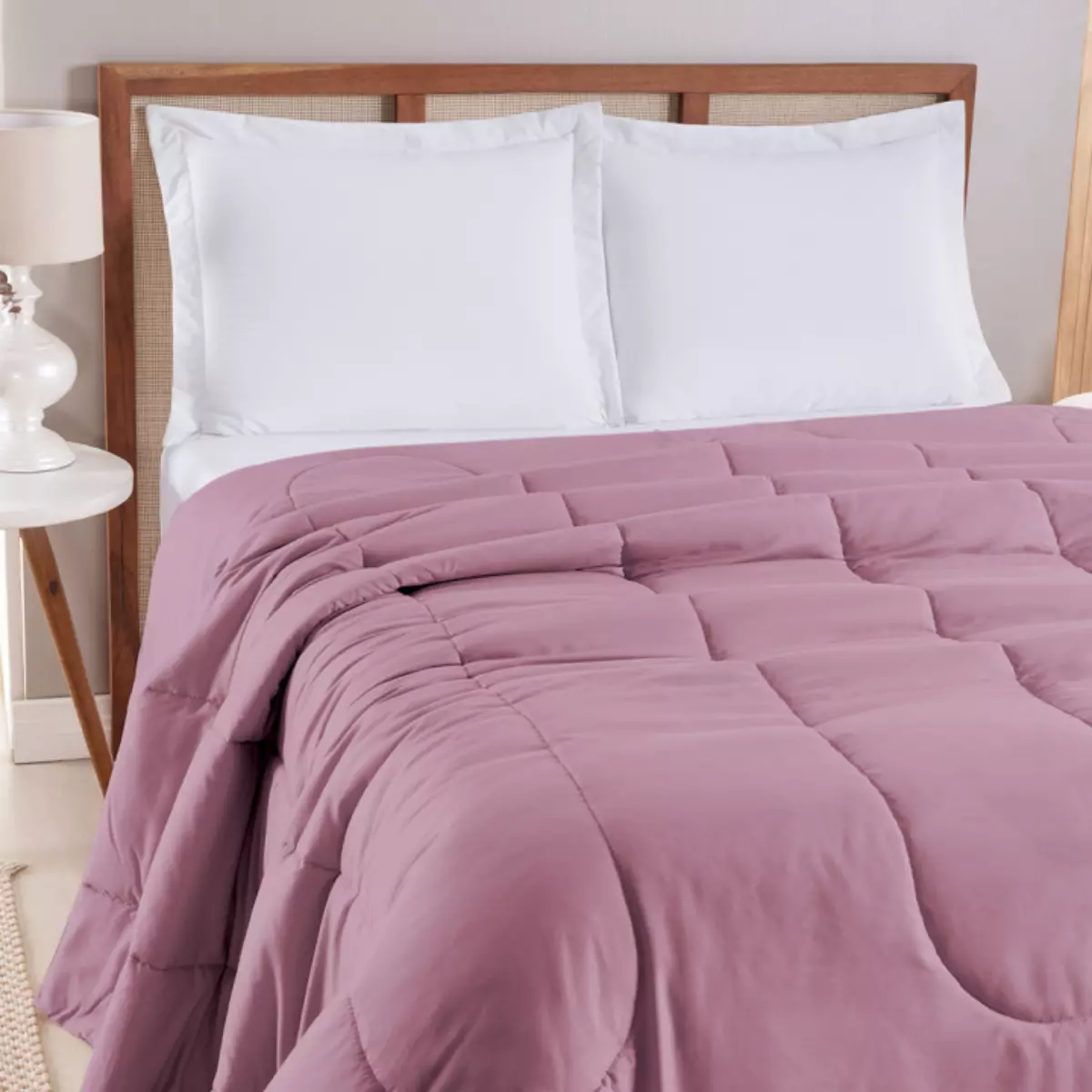 EDREDOM AVULSO QUEEN CRIARTE  DUPLA FACE 200 FIOS HIPERCAL  foto adicional 5