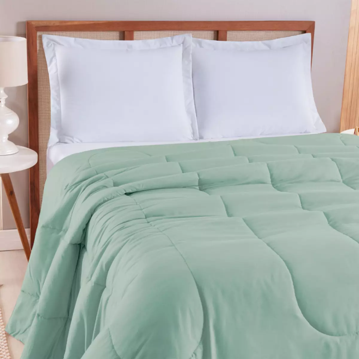 EDREDOM AVULSO QUEEN CRIARTE  DUPLA FACE 200 FIOS HIPERCAL  foto adicional 6