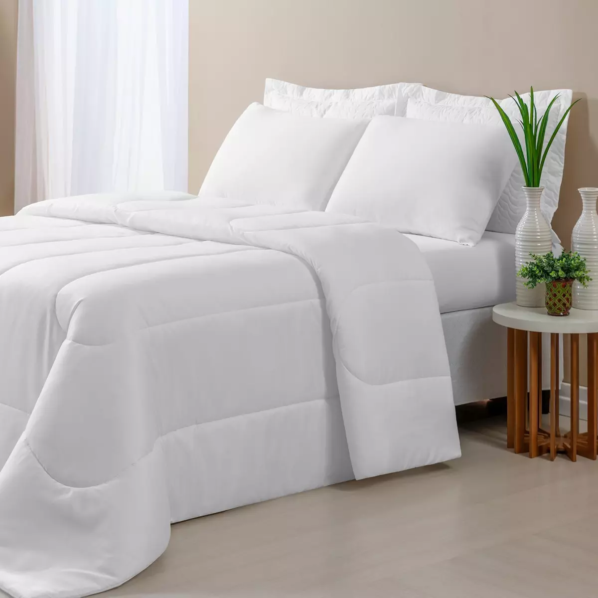 EDREDOM AVULSO SOLTEIRO CRIARTE DUPLA FACE 200 FIOS HIPERCAL foto adicional 4