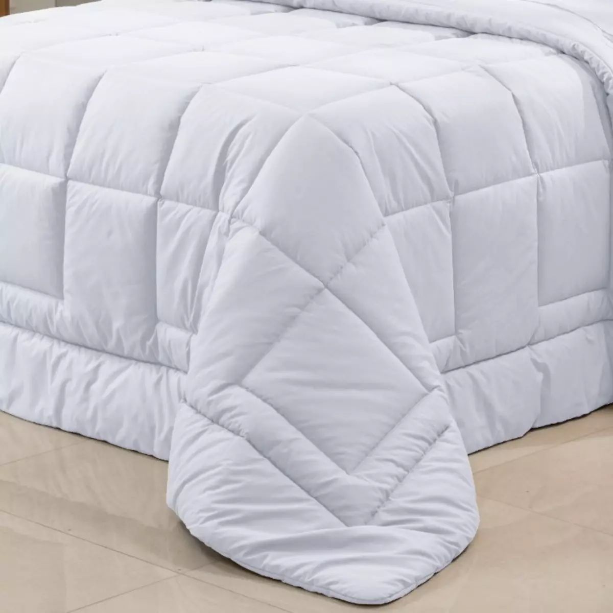 EDREDOM QUEEN PRÁTIC 1 PEÇA - PERCAL 200 FIOS -  DUPLA FACE foto adicional 12