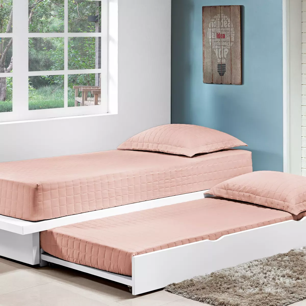 COLCHA SOLTEIRO SLEEP ZAPT ZUM 2 PEÇAS -  PERCAL 200 FIOS - 11 CORES