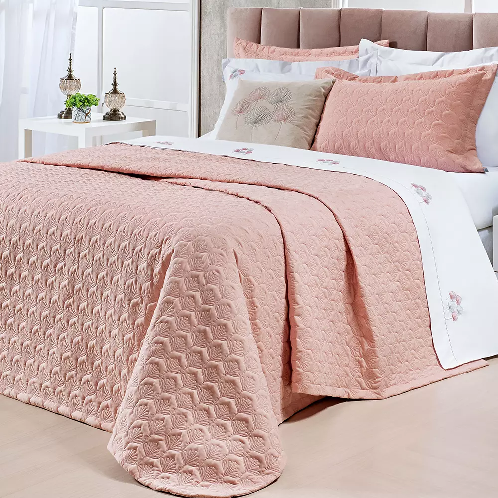 COBRE LEITO KING SURI 200 FIOS MICRO PERCAL PELETIZADO - 3 PEÇAS foto adicional 1