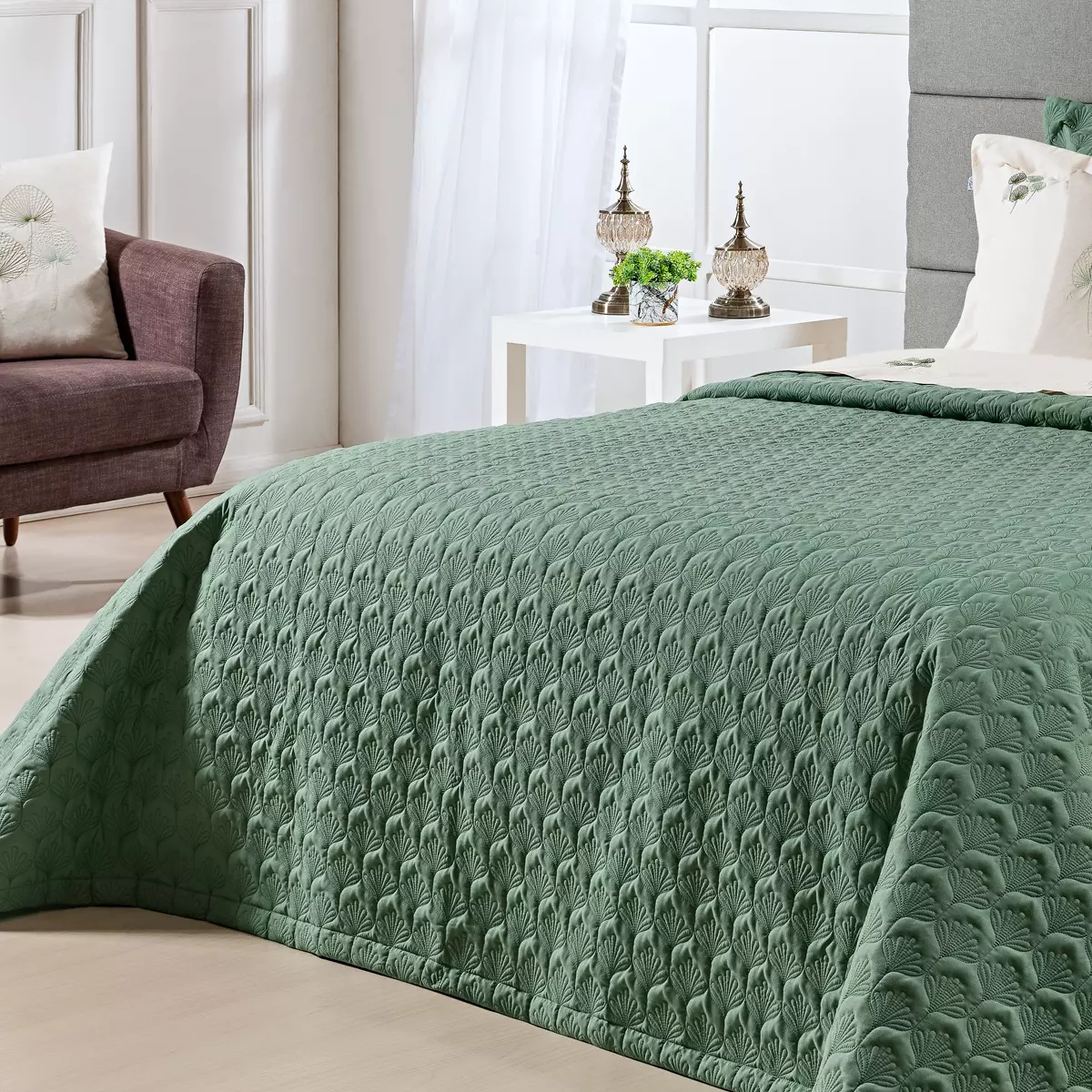 COBRE LEITO KING SURI 200 FIOS MICRO PERCAL PELETIZADO - 3 PEÇAS foto adicional 7