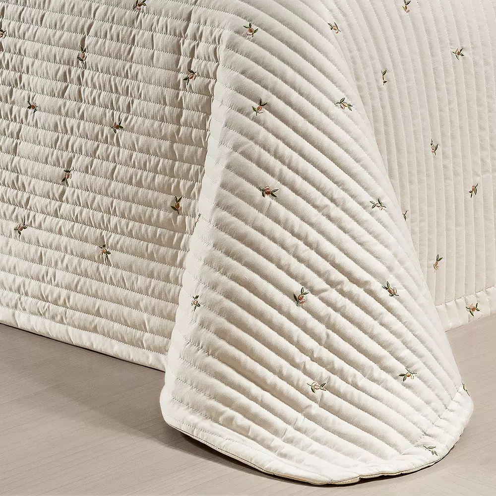 COBRE LEITO QUEEN IPANEMA 400 FIOS MICRO PERCAL PELETIZADO 3 PEÇAS foto adicional 5