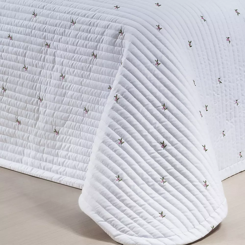 COBRE LEITO SUPER KING IPANEMA 400 FIOS MICRO PERCAL PELETIZADO 3 PEÇAS foto adicional 5