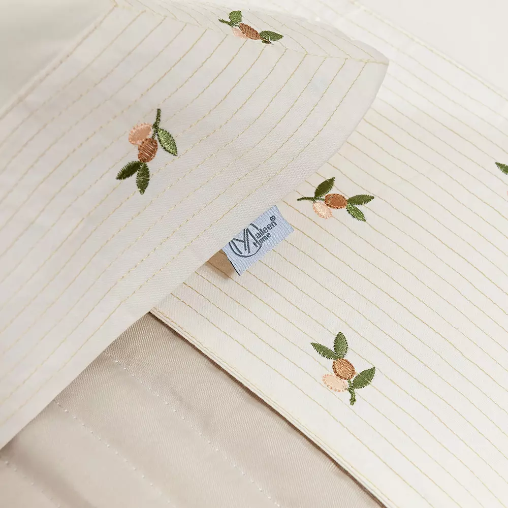 JOGO DE CAMA KING IPANEMA 04 PEÇAS -  PERCAL 200 Fios - BORDADO foto adicional 6