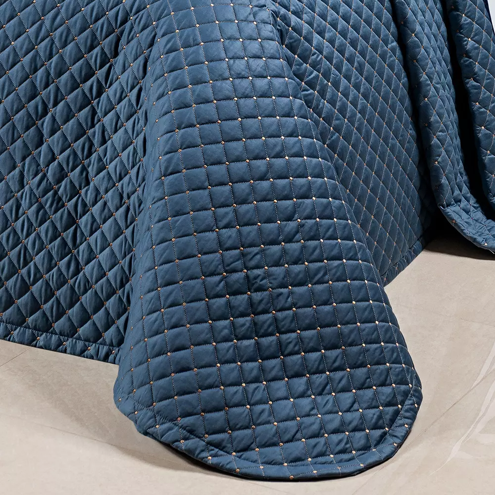 COBRE LEITO SOLTEIRO KING MILAN  2 PEÇAS - 400 FIOS EGIPCIO  foto adicional 5