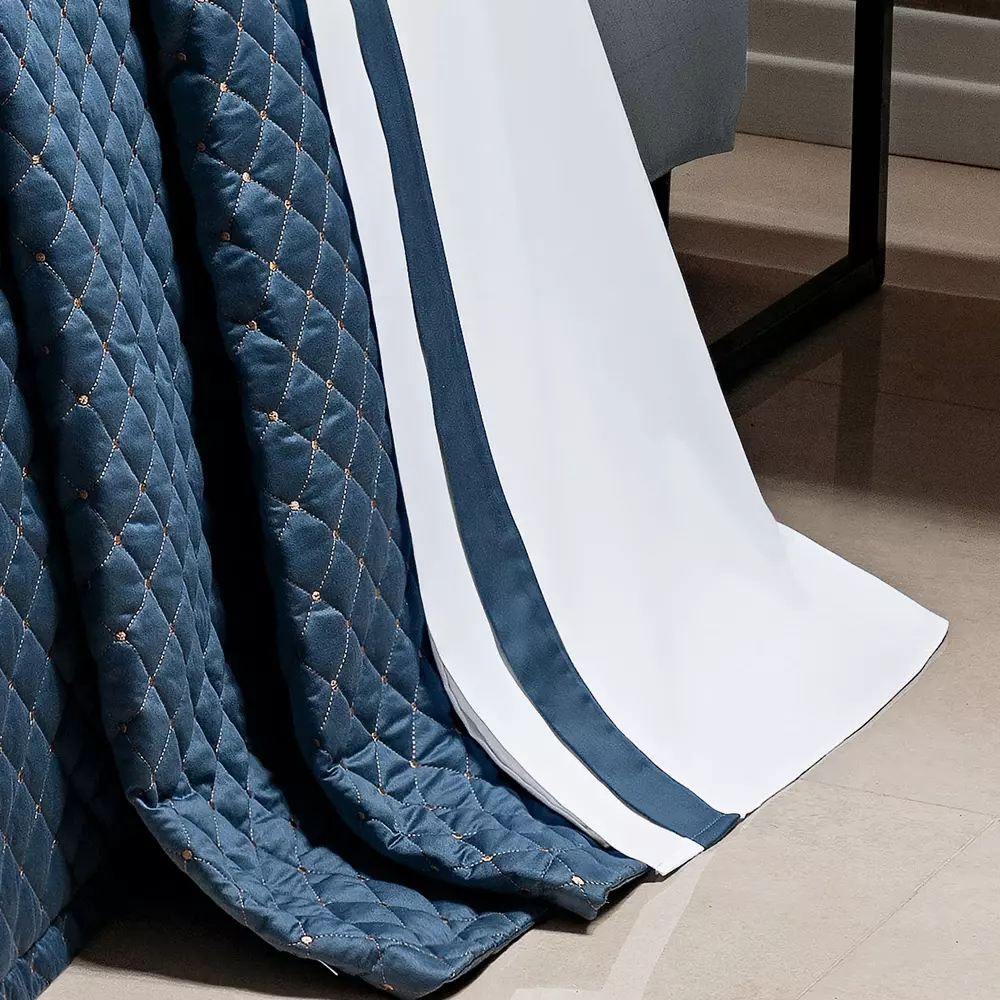 JOGO DE CAMA KING MILAN 04 PEÇAS - 400 FIOS EGÍPCIOS  foto adicional 4