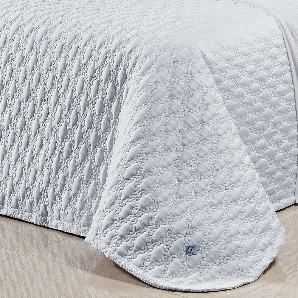 COBRE LEITO KING GENEBRA 3 PEÇAS - 400 FIOS EGIPCIOS foto adicional 5