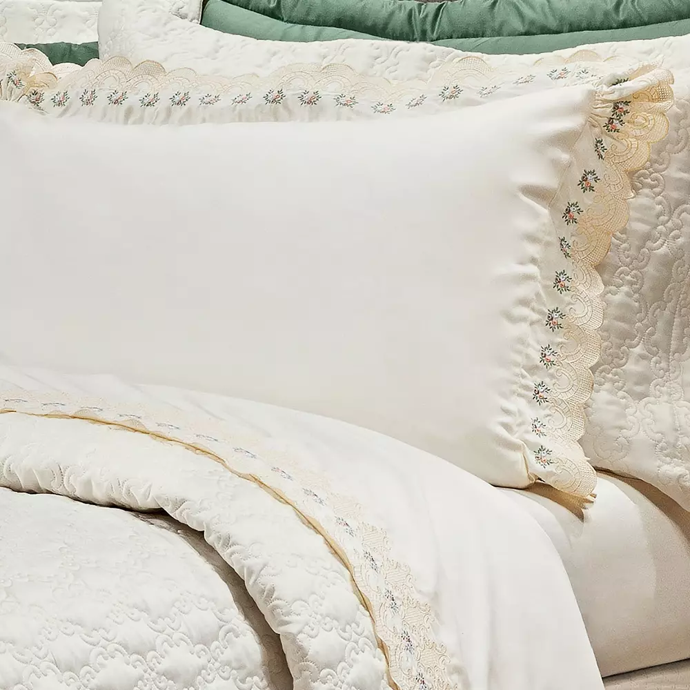 JOGO DE CAMA CASAL GENEBRA 04 PEÇAS - 400 FIOS EGIPCIOS foto adicional 4