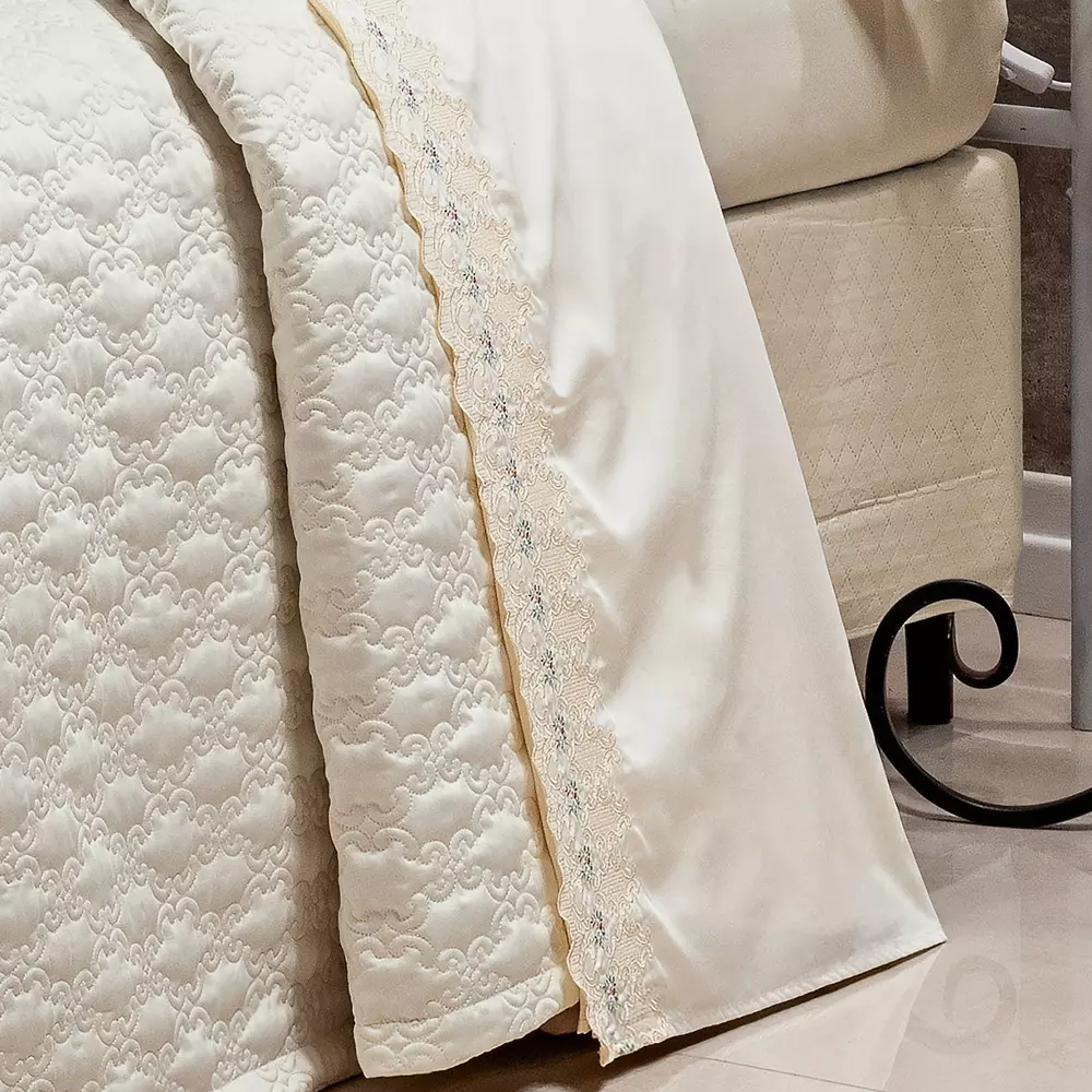 JOGO DE CAMA CASAL GENEBRA 04 PEÇAS - 400 FIOS EGIPCIOS foto adicional 7