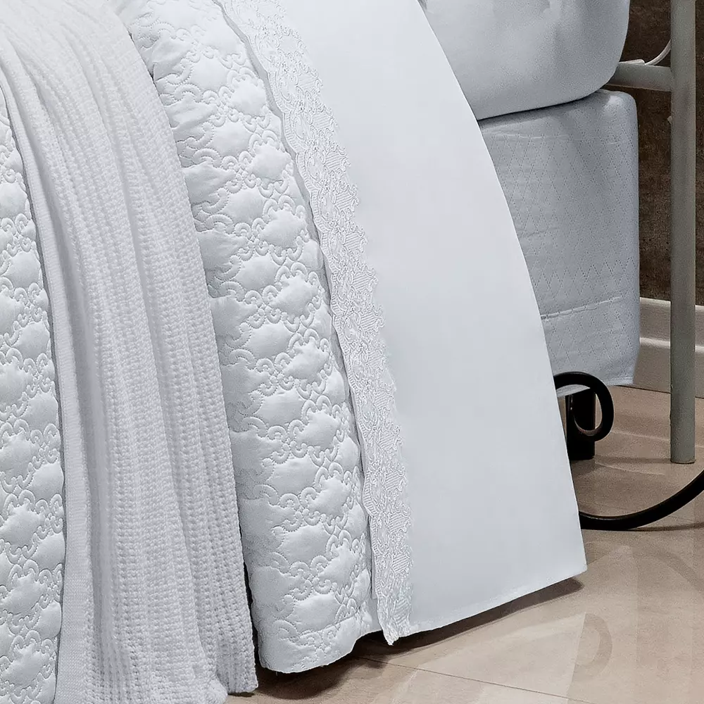 JOGO DE CAMA KING GENEBRA 04 PEÇAS - 400 FIOS EGIPCIOS foto adicional 6