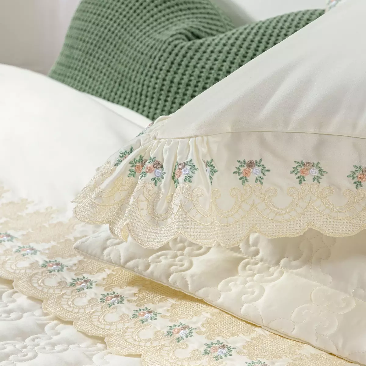 JOGO DE CAMA QUEEN GENEBRA 04 PEÇAS - 400 FIOS EGIPCIOS foto adicional 7