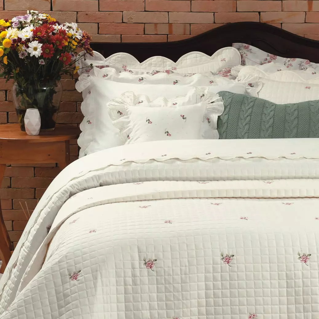 JOGO DE CAMA KING ESSENZA 4 PEÇAS  - PERCAL 300 FIOS ACETINADOS foto adicional 1