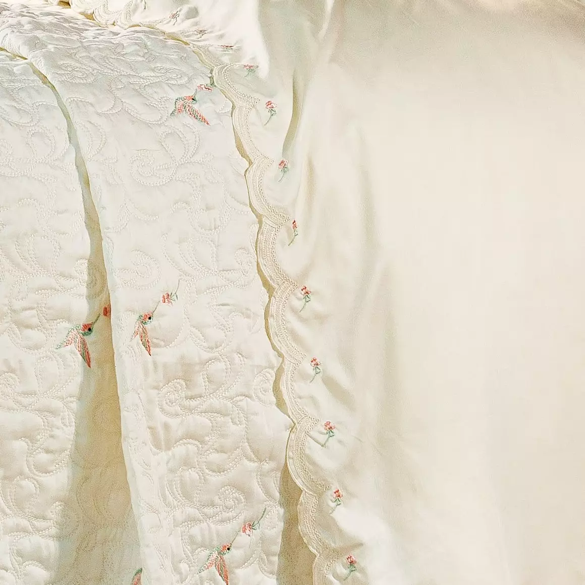 JOGO DE CAMA QUEEN FLORIAN 04 PECAS - 400 FIOS EGIPCIOS foto adicional 3