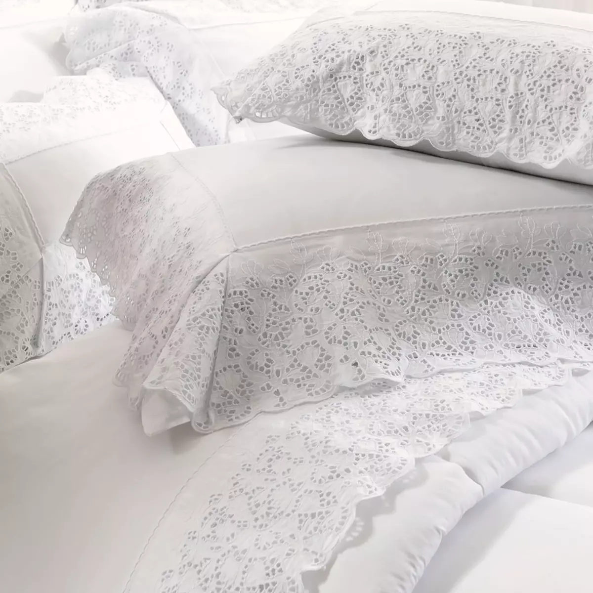 KIT EDREDOM SUPER KING  VALERIE 03 PEÇAS  - PERCAL 300 FIOS ACETINADOS foto adicional 5